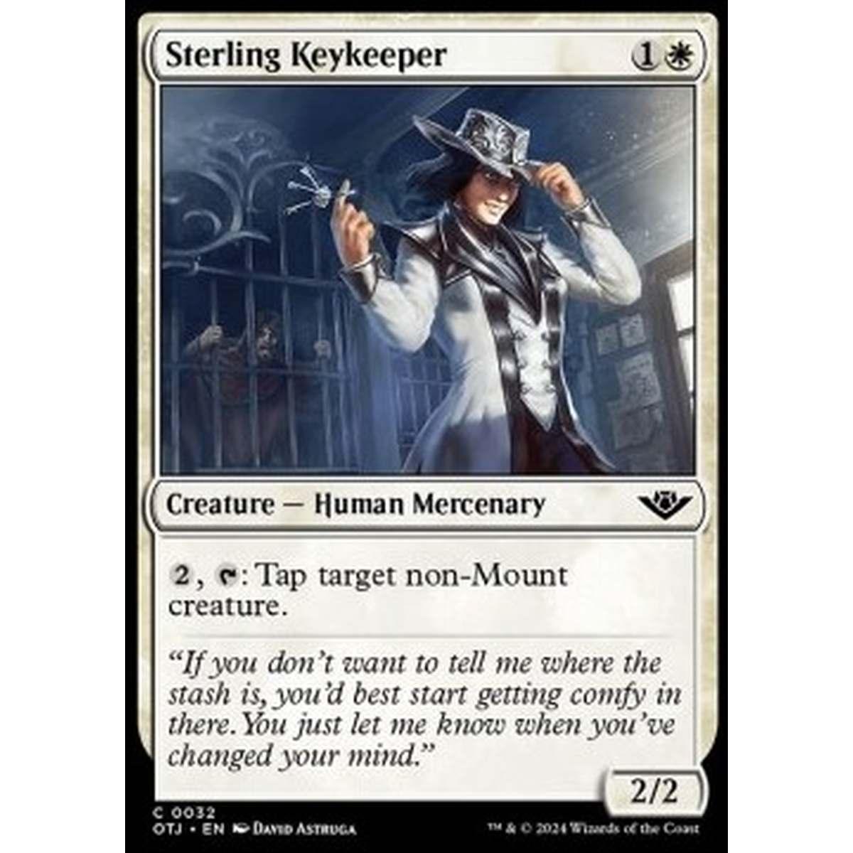 Sterling Keykeeper - Sterling Keykeeper - [OTJ] [NM] [Foil]
