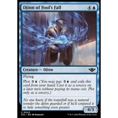 Djinn of Fool's Fall - Djinn of Fool's Fall - [OTJ] [NM] [Foil]