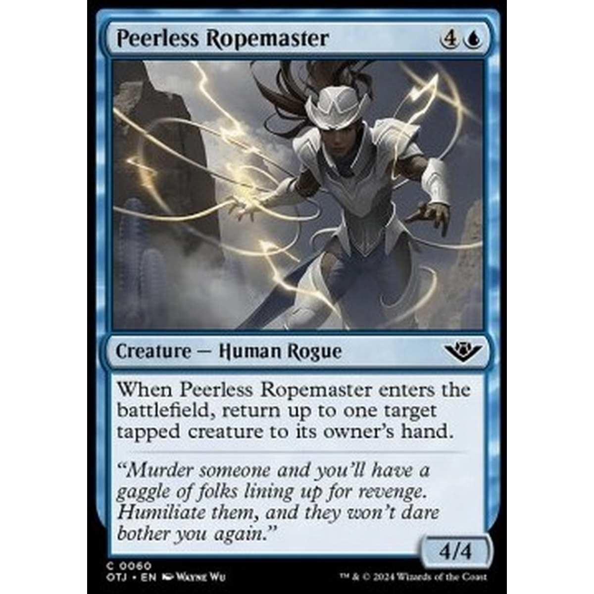 Peerless Ropemaster - Peerless Ropemaster - [OTJ] [NM] [Foil]