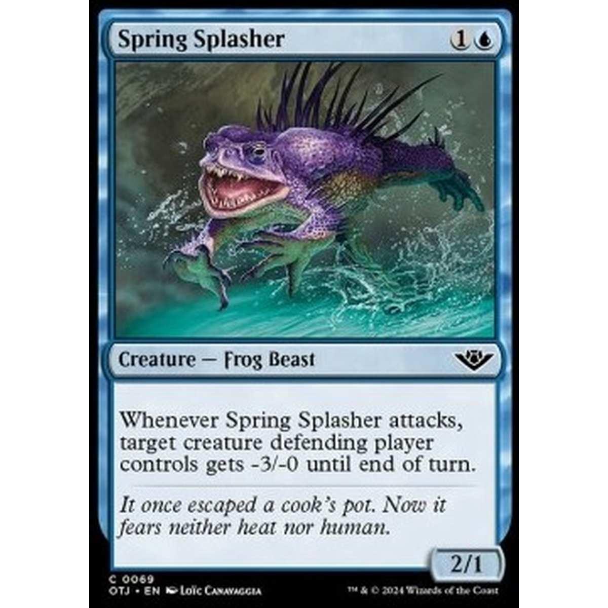 Spring Splasher - Spring Splasher - [OTJ] [NM] [Foil]