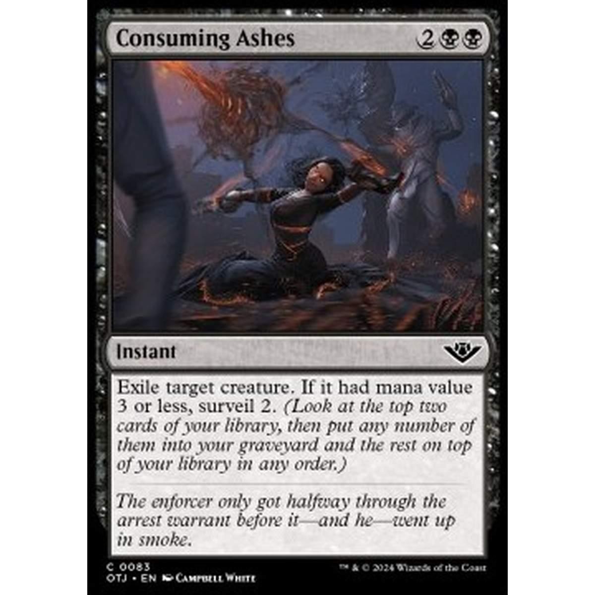 Consuming Ashes - Consuming Ashes - [OTJ] [NM] [Foil]