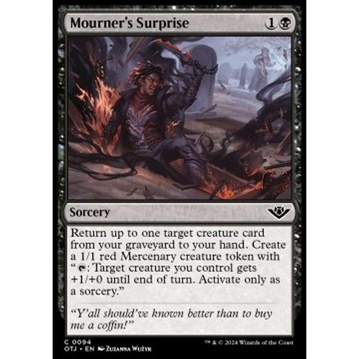 Mourner's Surprise - Mourner's Surprise - [OTJ] [NM] [Foil]