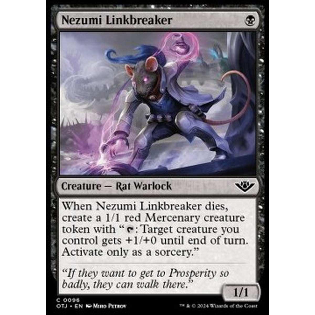 Nezumi Linkbreaker - Nezumi Linkbreaker - [OTJ] [NM] [Foil]