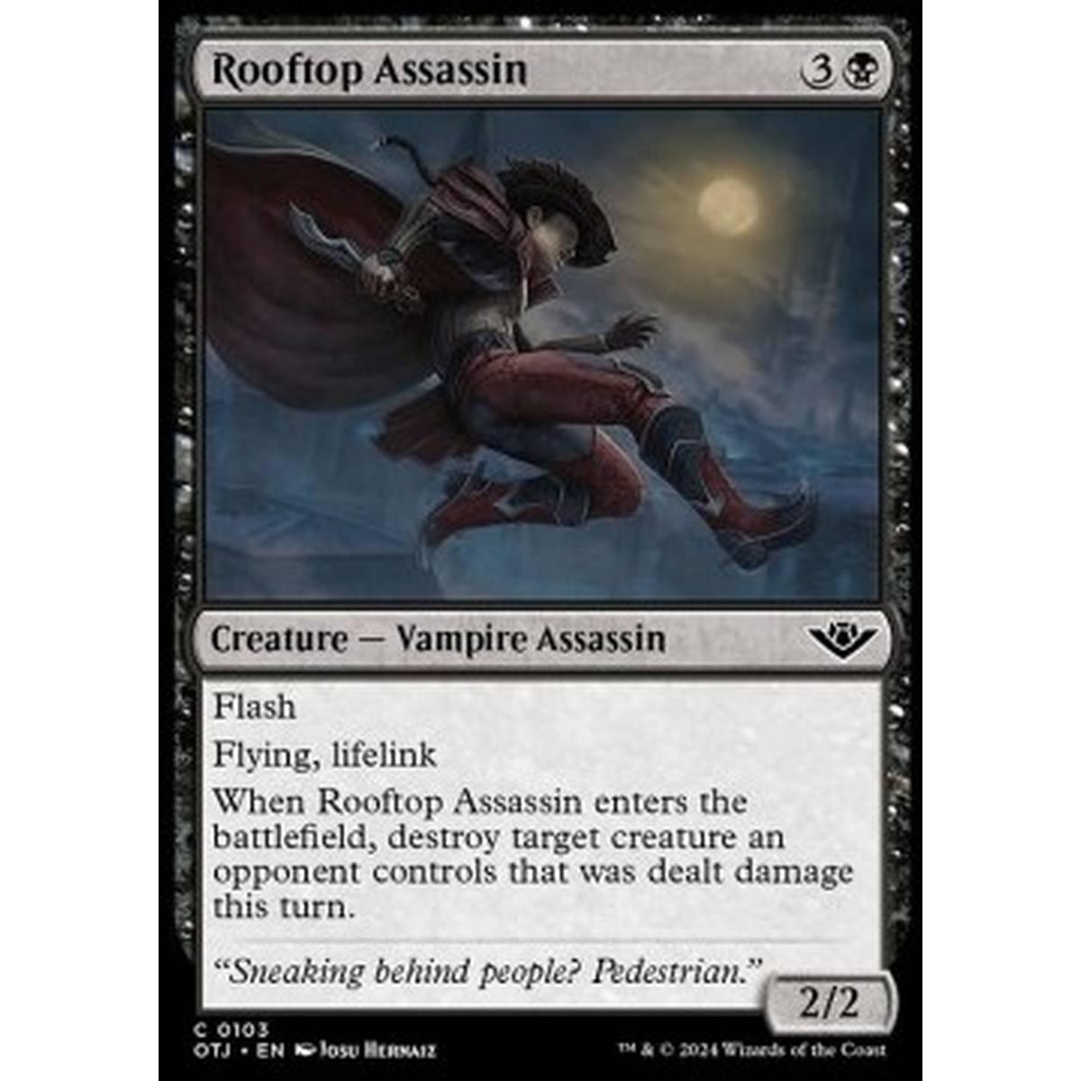 Rooftop Assassin - Rooftop Assassin - [OTJ] [NM] [Foil]