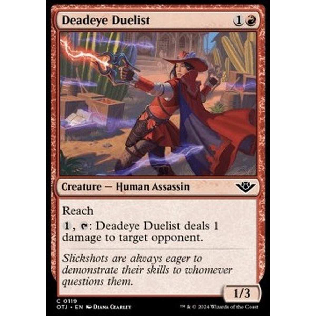 Deadeye Duelist - Deadeye Duelist - [OTJ] [NM] [Foil]