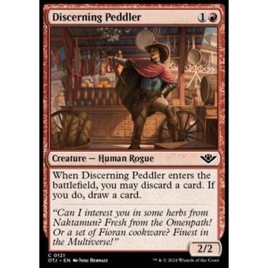 Discerning Peddler - Discerning Peddler - [OTJ] [NM] [Foil]