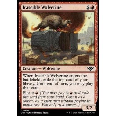 Irascible Wolverine - Irascible Wolverine - [OTJ] [NM] [Foil]