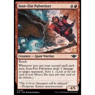 Iron-Fist Pulverizer - Iron-Fist Pulverizer - [OTJ] [NM] [Foil]
