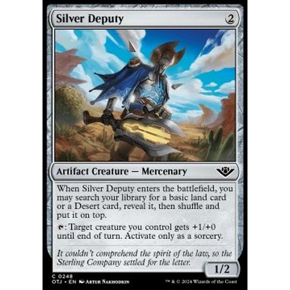 Silver Deputy - Silver Deputy - [OTJ] [NM] [Foil]
