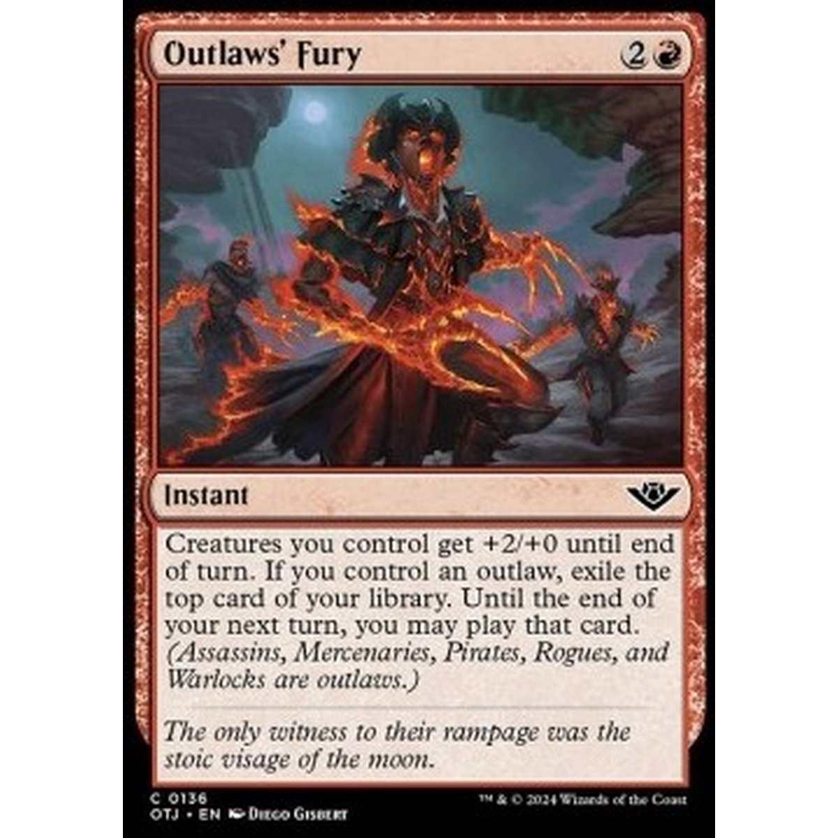 Outlaws' Fury - Outlaws' Fury - [OTJ] [NM]