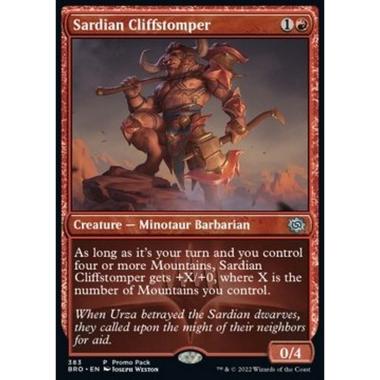 Sardian Cliffstomper - Calcarupi di Sardia - [PBRO] [NM]