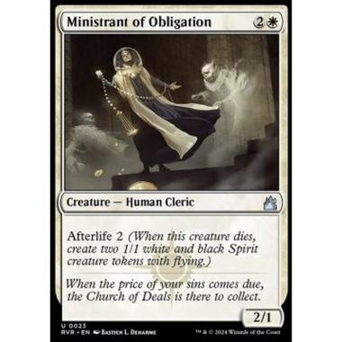 Ministrant of Obligation - Ministrant of Obligation - [RVR] [NM] [Foil]
