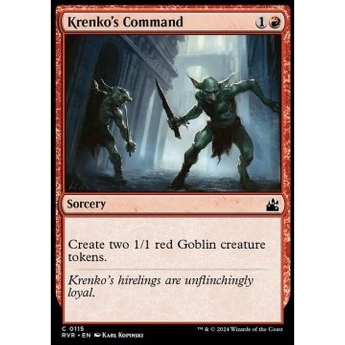 Krenko's Command - Krenko's Command - [RVR] [NM] [Foil]