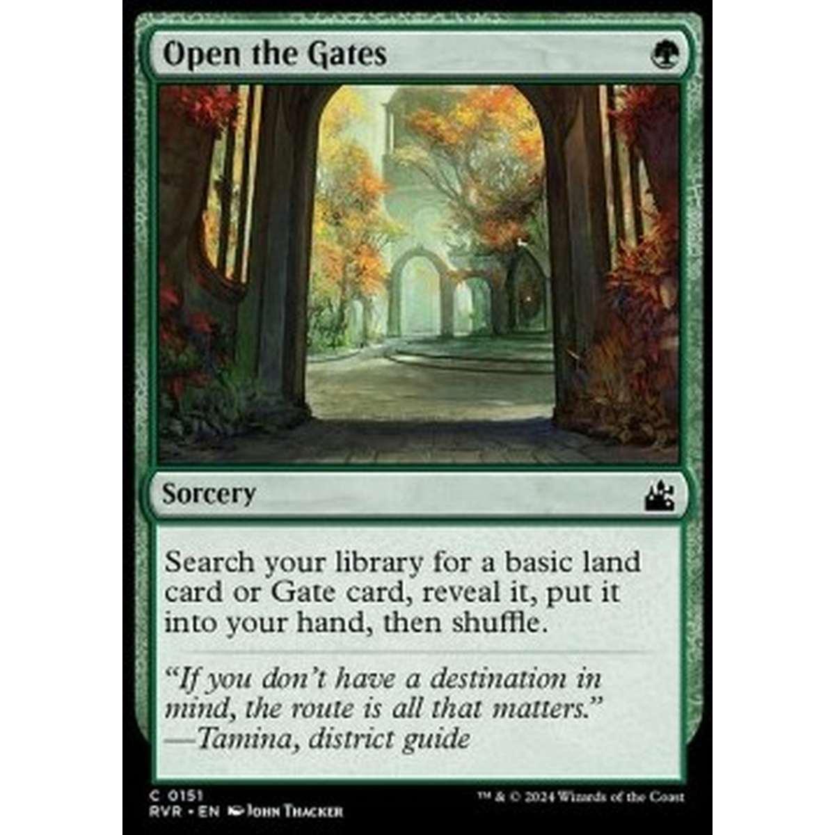 Open the Gates - Open the Gates - [RVR] [NM] [Foil]