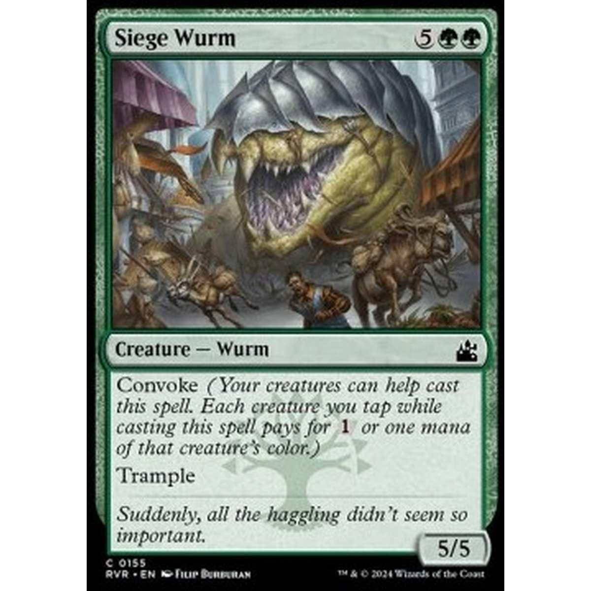 Siege Wurm - Siege Wurm - [RVR] [NM] [Foil]