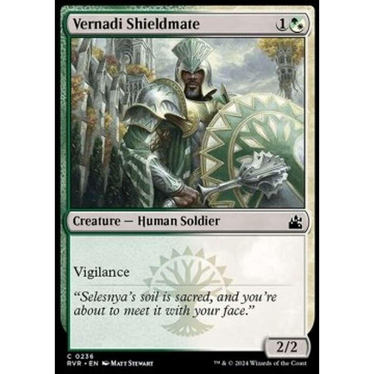Vernadi Shieldmate - Vernadi Shieldmate - [RVR] [NM] [Foil]