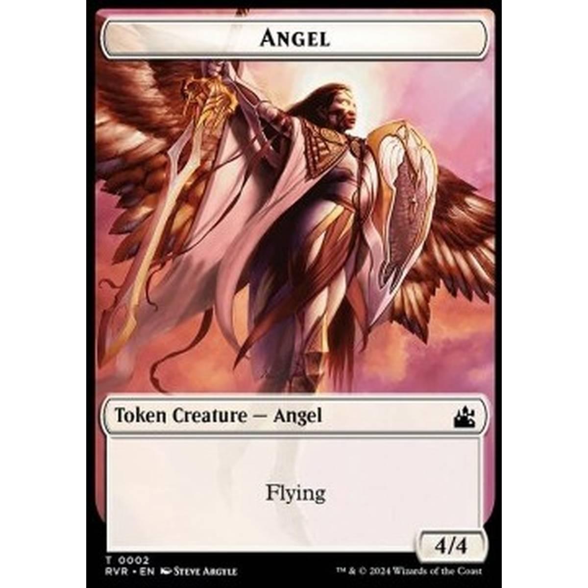 Angel Token (White 4/4) - Angel Token (White 4/4) - [TRVR] [NM]