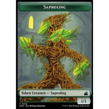 Saproling Token (Green 1/1) - Saproling Token (Green 1/1) - [TRVR] [NM]