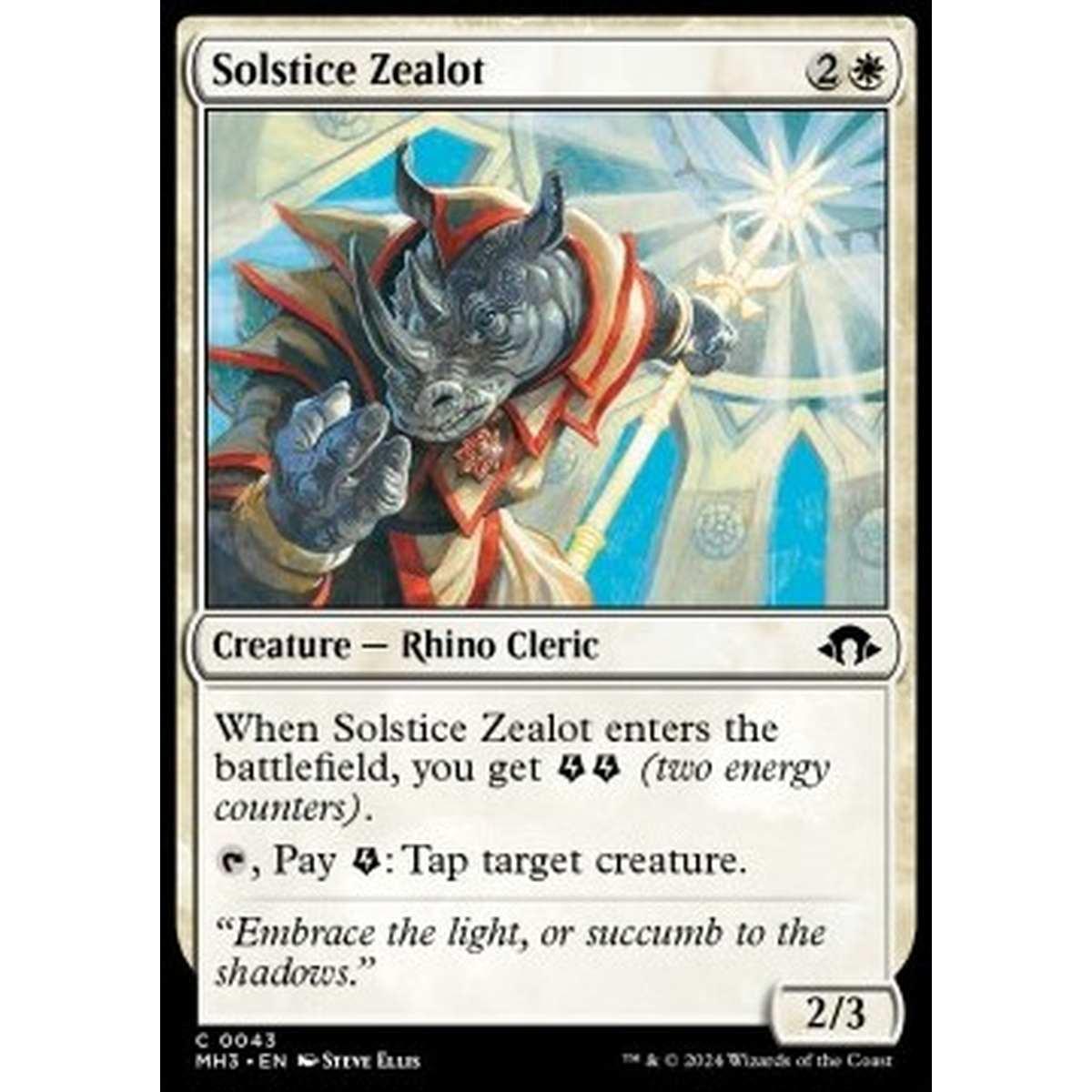 Solstice Zealot - Solstice Zealot - [MH3] [NM]
