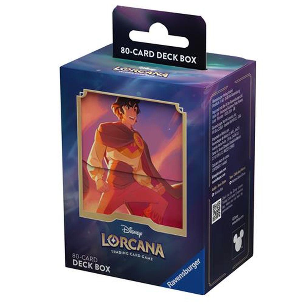 Deck Box Porta Mazzo Lorcana - Aladdin