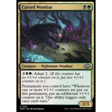 Cursed Wombat - Cursed Wombat - [MH3] [NM]