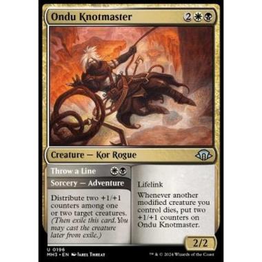 Ondu Knotmaster // Throw a Line - Ondu Knotmaster // Throw a Line - [MH3] [NM]