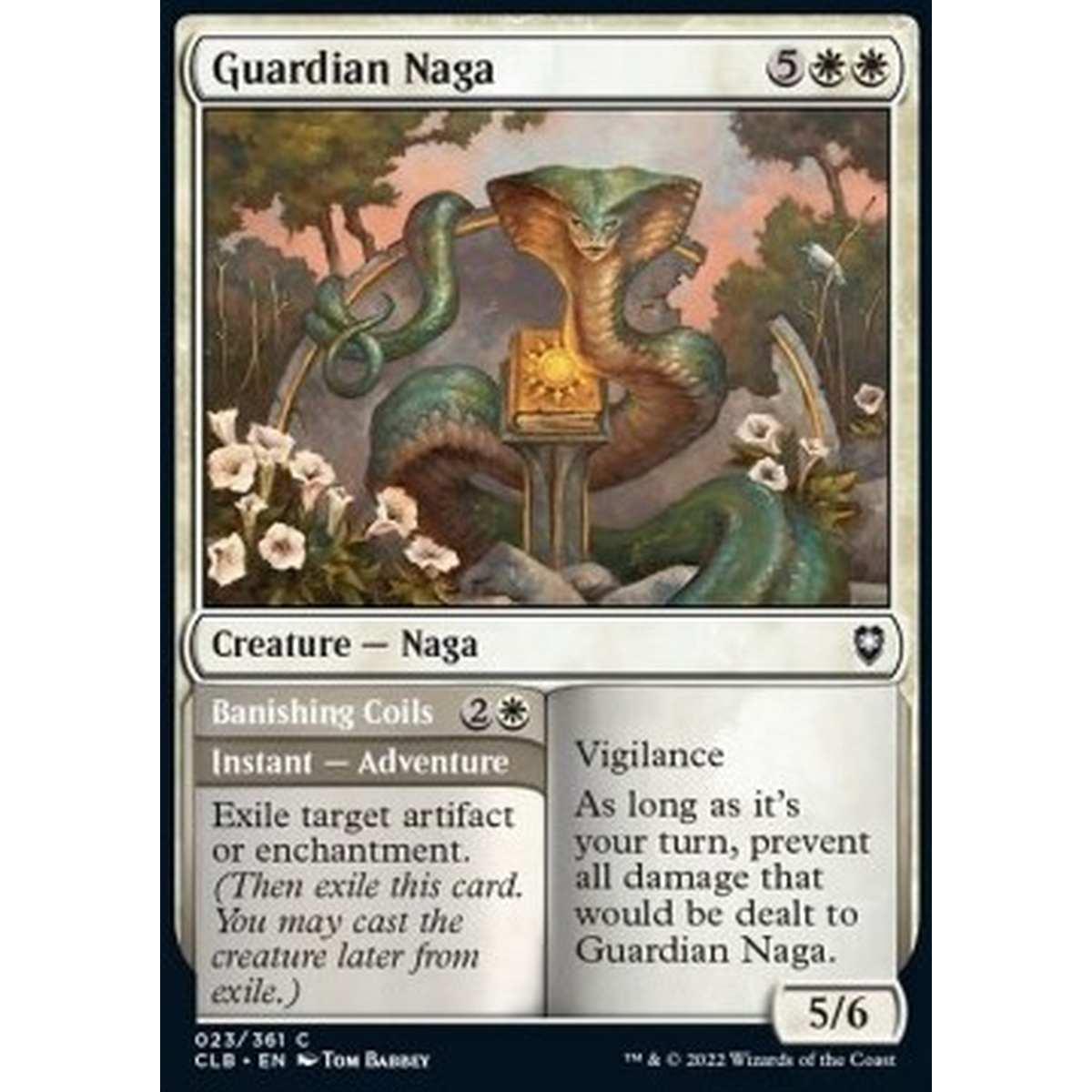 Guardian Naga // Banishing Coils - Guardian Naga // Banishing Coils - [CLB] [NM]