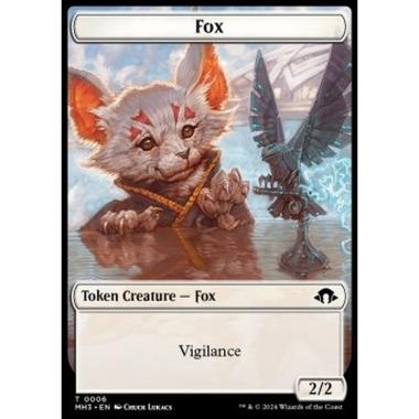 Fox Token (White 2/2) - Fox Token (White 2/2) - [TMH3] [NM]