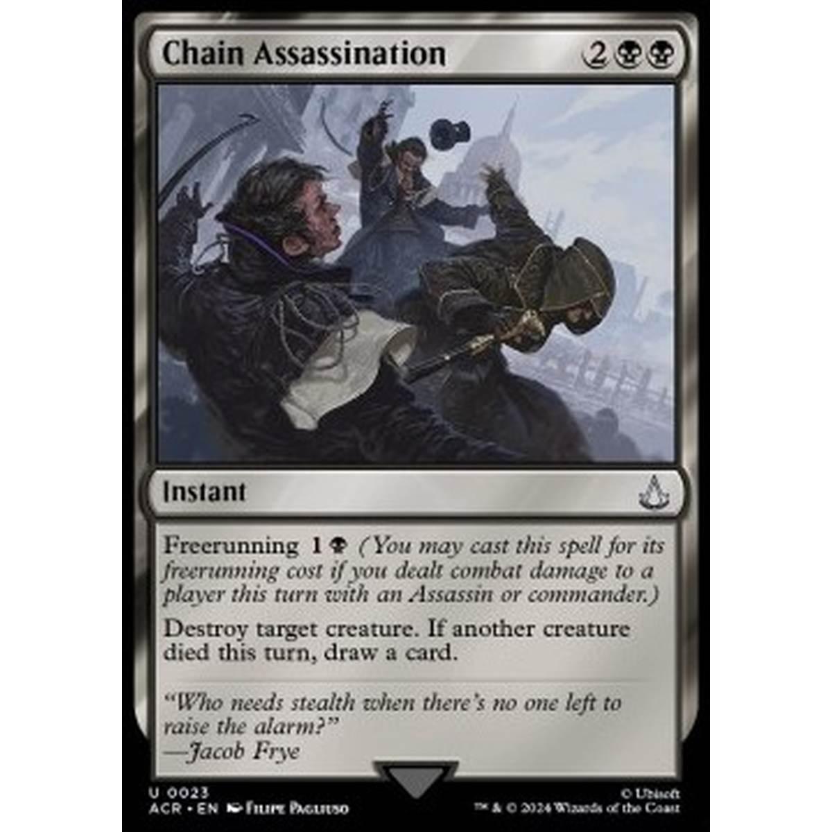 Chain Assassination - Chain Assassination - [ACR] [NM]