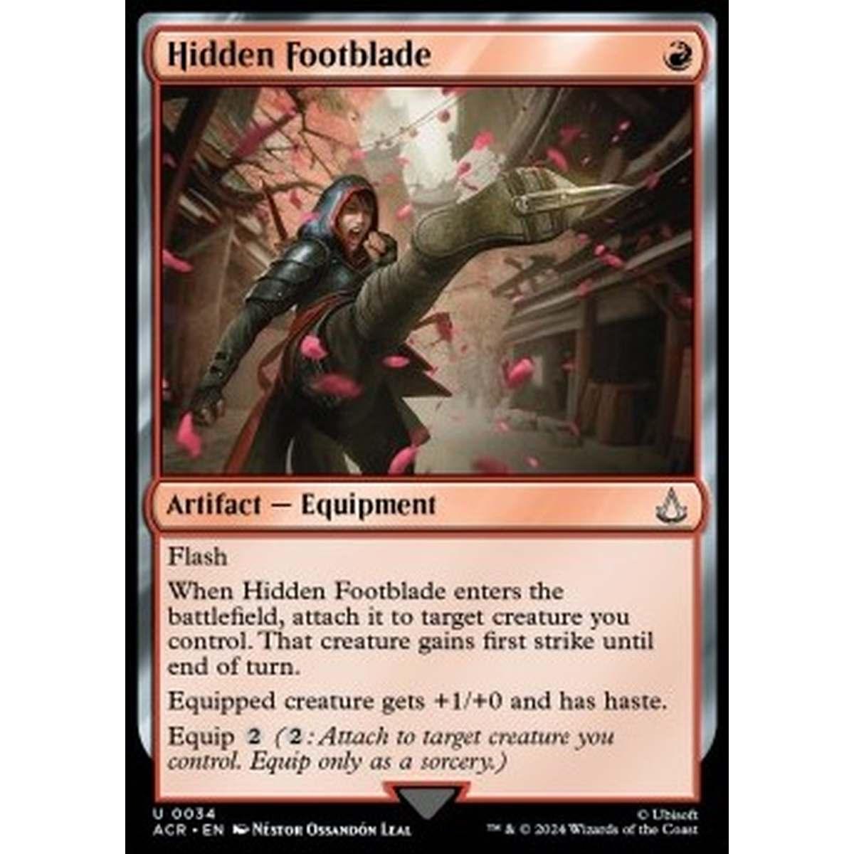Hidden Footblade - Hidden Footblade - [ACR] [NM]