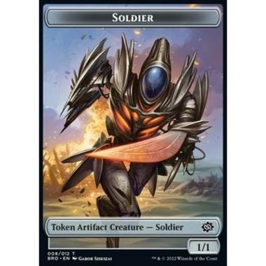 Soldier Token (Artifact 1/1) (V.1) - Soldier Token (Artifact 1/1) (V.1) - [XBRO] [NM]