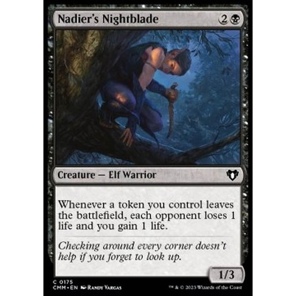 Nadier's Nightblade - Nadier's Nightblade - [CMM] [NM]