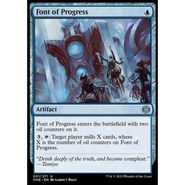 Font of Progress - Font of Progress - [ONE] [NM] [Foil]