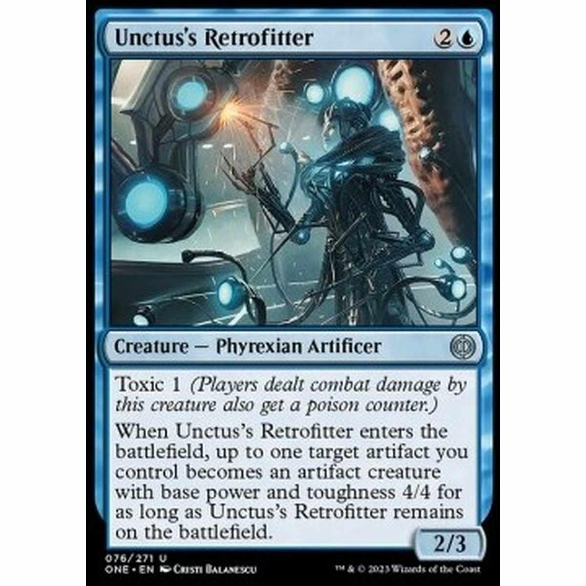 Unctus's Retrofitter - Unctus's Retrofitter - [ONE] [NM] [Foil]