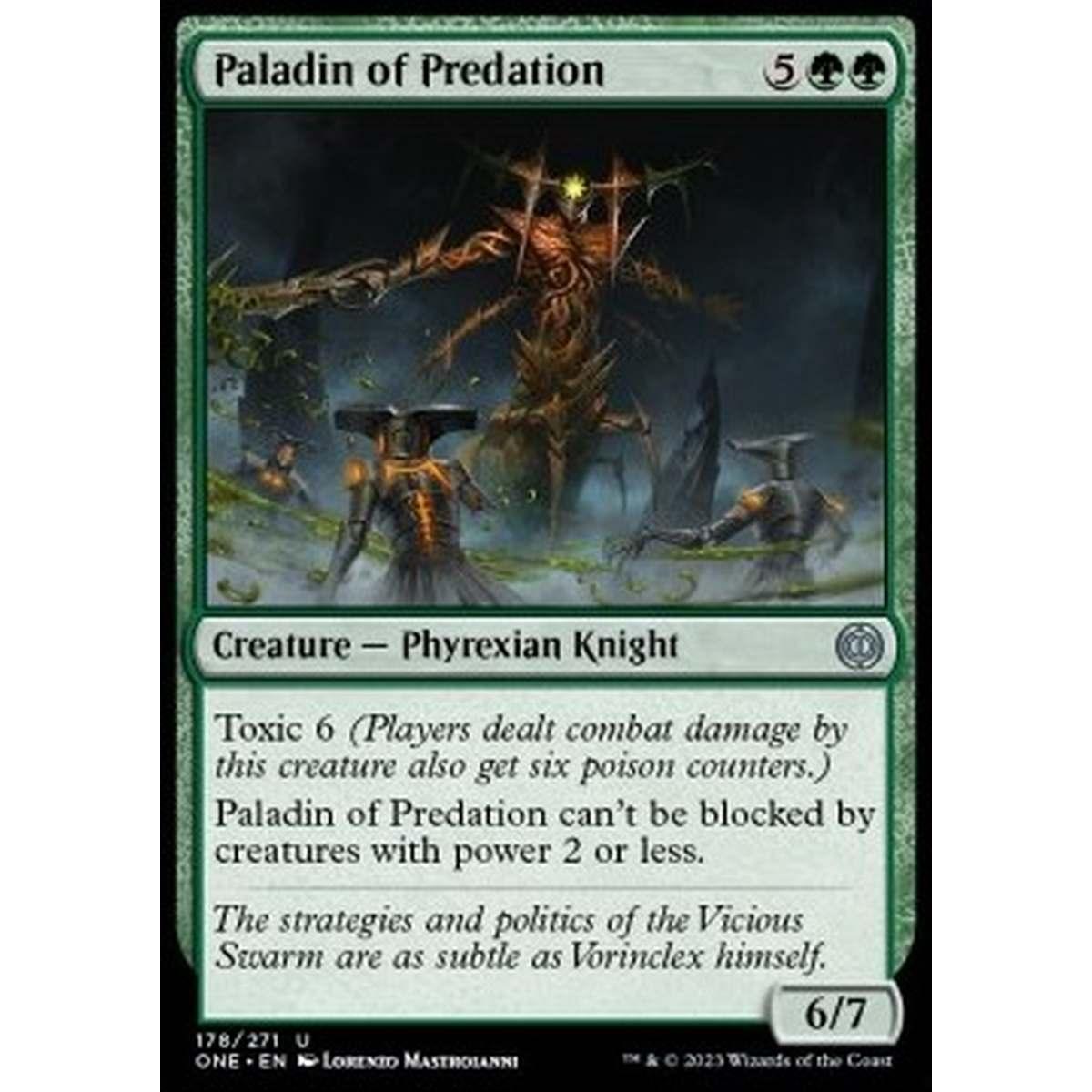 Paladin of Predation - Paladin of Predation - [ONE] [NM] [Foil]