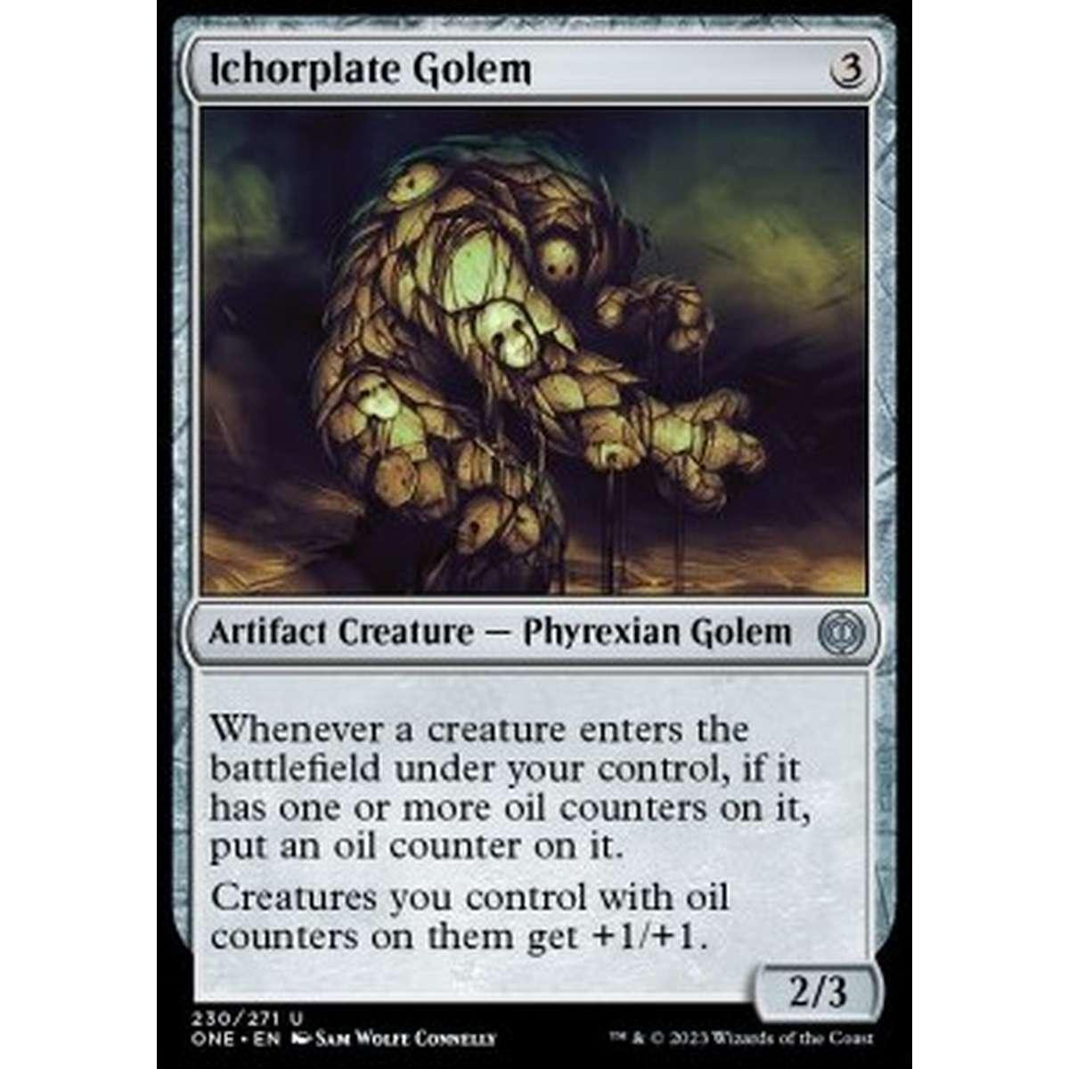 Ichorplate Golem - Ichorplate Golem - [ONE] [NM] [Foil]
