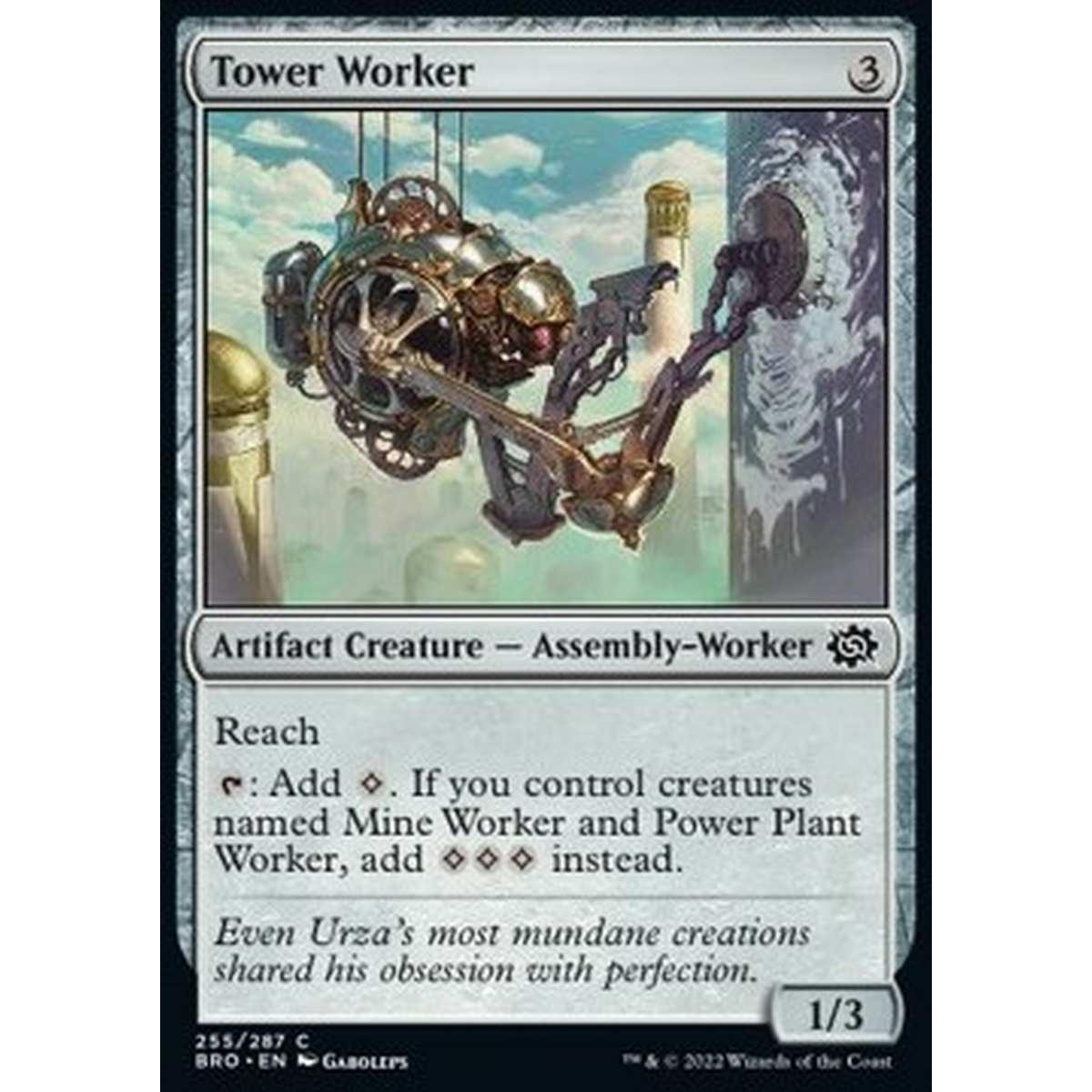Tower Worker - Tower Worker - [BRO] [NM] [Foil]