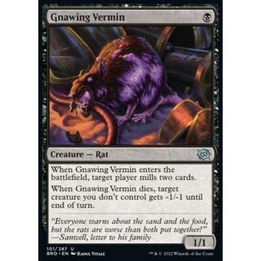 Gnawing Vermin - Gnawing Vermin - [BRO] [NM] [Foil]