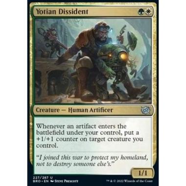 Yotian Dissident - Yotian Dissident - [BRO] [NM] [Foil]