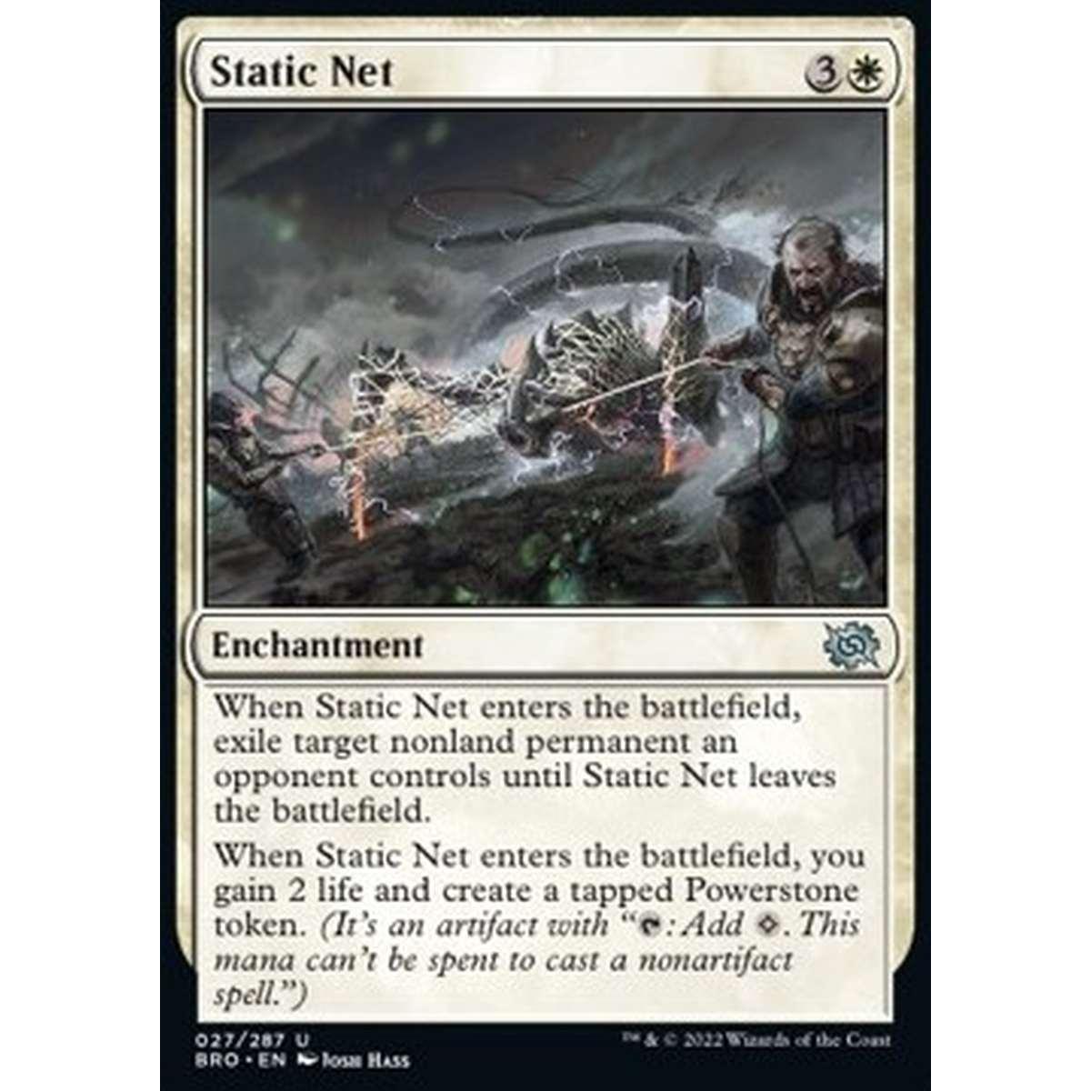 Static Net - Rete Statica - [BRO] [NM] [Foil]