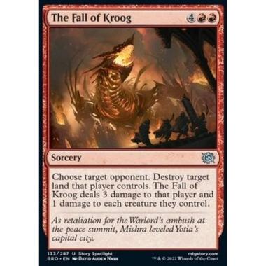 The Fall of Kroog - La Caduta di Kroog - [BRO] [NM] [Foil]