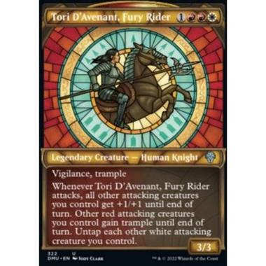 Tori D'Avenant, Fury Rider (V.1) - Tori D'Avenant, Cavalcatrice Furiosa (V.1) - [XDMU] [NM] [Foil]