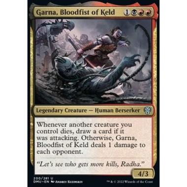 Garna, Bloodfist of Keld - Garna, Bloodfist of Keld - [DMU] [NM] [Foil]