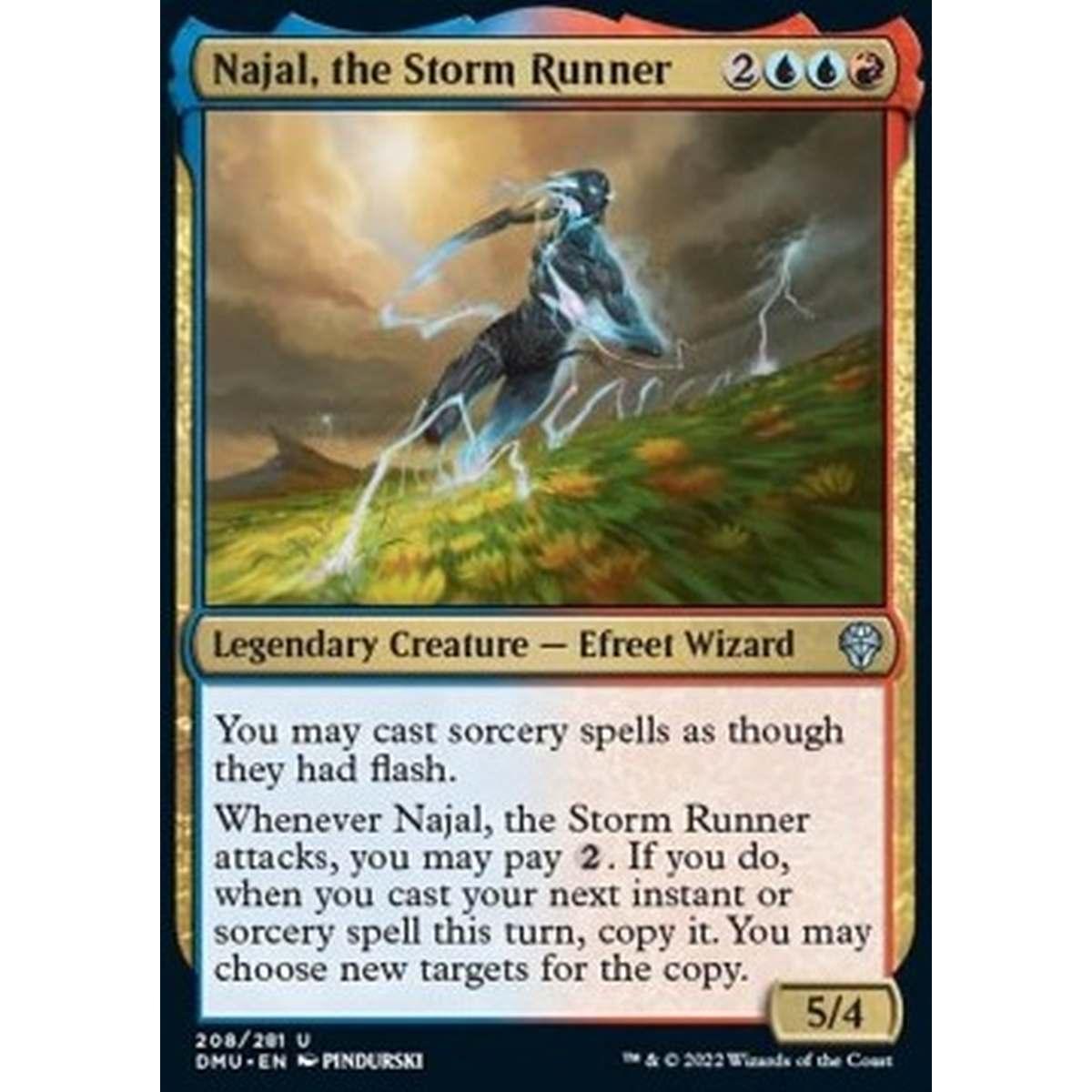 Najal, the Storm Runner - Najal, the Storm Runner - [DMU] [NM] [Foil]