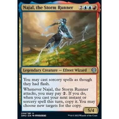 Najal, the Storm Runner - Najal, the Storm Runner - [DMU] [NM] [Foil]