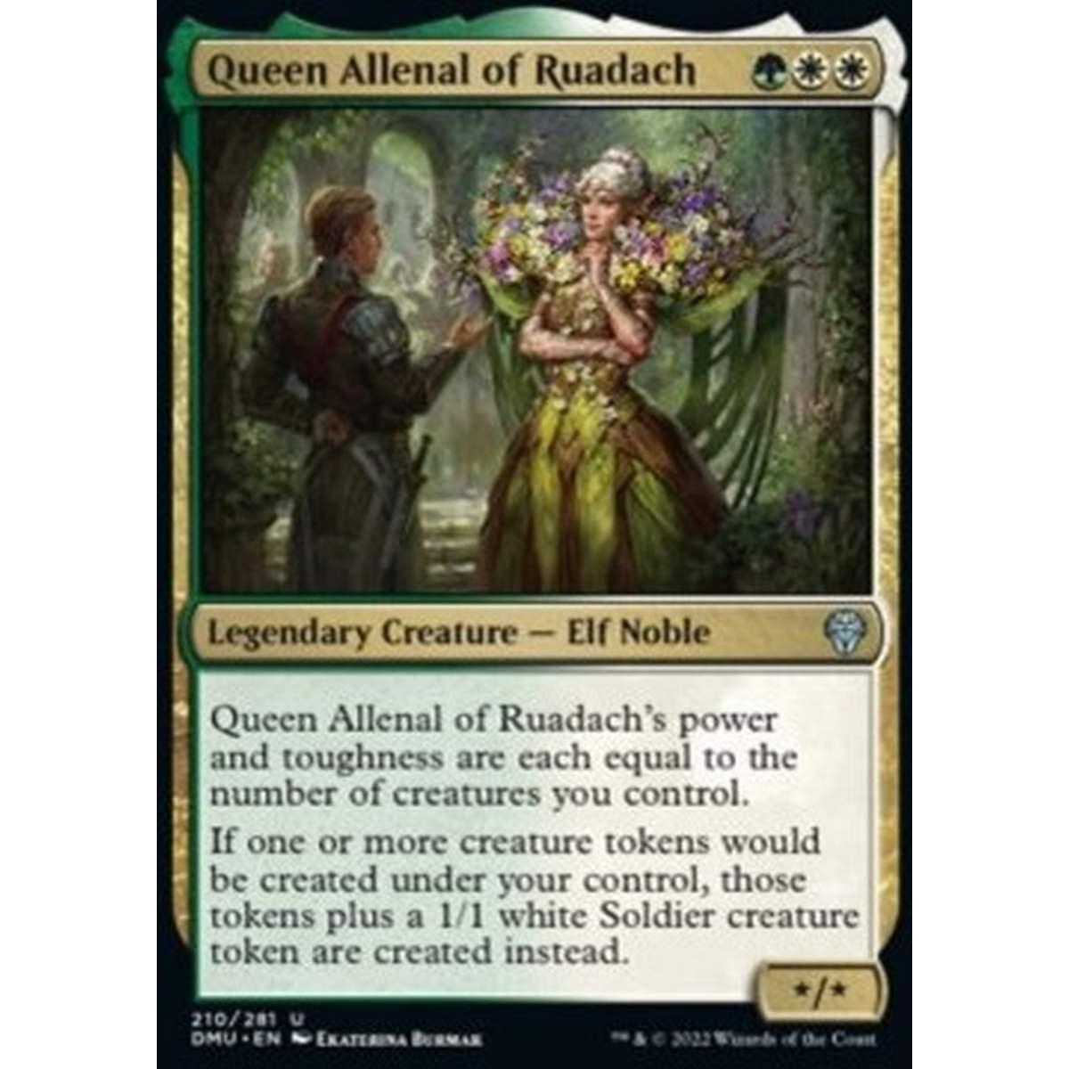 Queen Allenal of Ruadach - Queen Allenal of Ruadach - [DMU] [NM] [Foil]