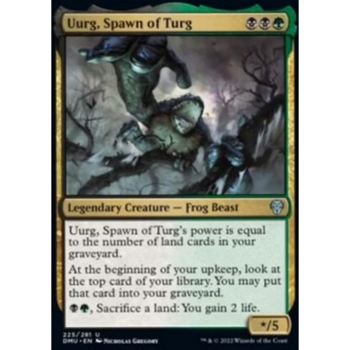 Uurg, Spawn of Turg - Uurg, Spawn of Turg - [DMU] [NM] [Foil]