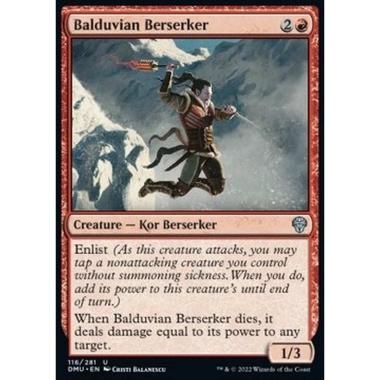 Balduvian Berserker - Balduvian Berserker - [DMU] [NM] [Foil]