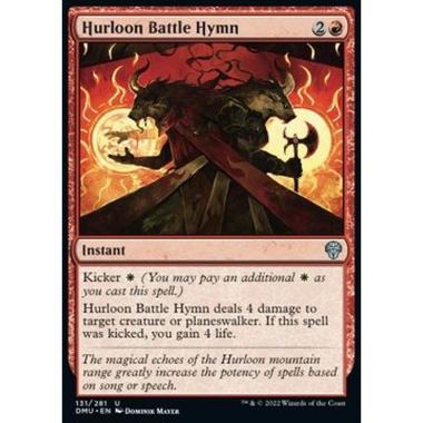 Hurloon Battle Hymn - Hurloon Battle Hymn - [DMU] [NM] [Foil]