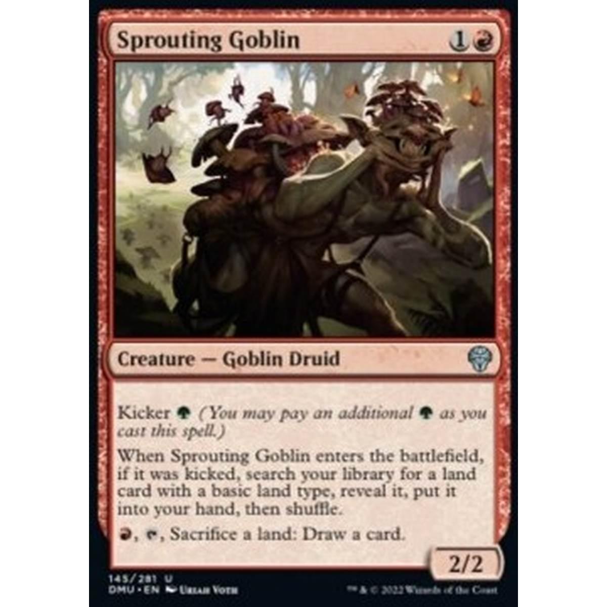 Sprouting Goblin - Sprouting Goblin - [DMU] [NM] [Foil]
